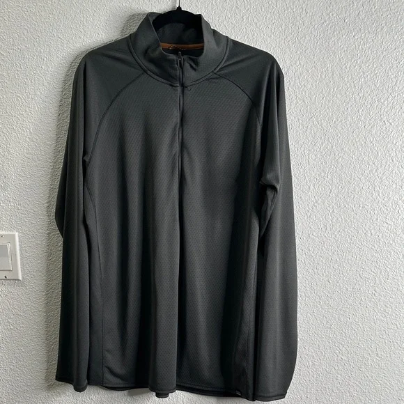 Patagonia gray   Full-Zip top  xL Mens Half Zip Capilene  Athletic Base Layer - Picture 2 of 9
